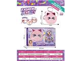 OBL10472986 - 小猫咪毛绒包包+DIY串珠女孩饰品过家家套装（手环）
