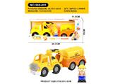 OBL10474094 - 工程车套装玩具（滑行带灯光声音，挖机+油桶）