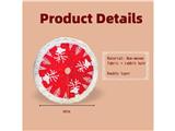 OBL10474734 - DIY可定制 红白麋鹿 圣诞树裙 毛绒边缘设计 易铺设可定制 质感出众 跨境批发爆款 儿童圣诞节日玩具 厂家直销
