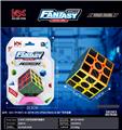 OBL10477329 - 5.6CM三阶实色碳纤维魔方