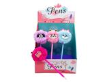 OBL10477417 - 毛绒圆珠笔 动物 16条/展示盒