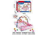 OBL10483488 - 婴儿可折叠健身架爬行垫配8颗海洋球