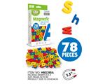 OBL10484264 - 磁性字母数字符号盒庄(1.5英寸)78pcs