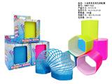OBL10485671 - 荧光双色六角形彩虹圈