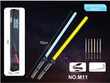 OBL10487686 - DIY拼装星球激战手握光剑玩具16色灯光包电带音效