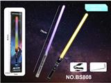 OBL10487695 - 跨境星球大战金属激光剑二合一可充电，第4代（单剑，黑色/银色混装）