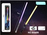 OBL10487696 - 跨境星球大战金属激光剑二合一可充电，第4代（双剑，双黑/双银/黑银混装）