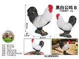 OBL10487922 - 黑白公鸡B