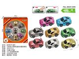OBL10488060 - 1:64回力塑料Q版金属漆赛车