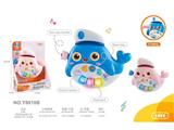 OBL10488150 - 婴童早教益智卡通鲸鱼电子琴玩具
二色混装
