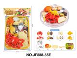 OBL10488540 - 卡通益智仿真过家家海鲜剥皮切切乐玩具套装
