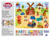 OBL10489159 - 彩泥积木套装-农场-90pcs