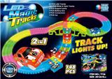 OBL10489812 - LED夜光2合一音乐轨道车148PCS