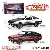 OBL10491149 - 卡通益智仿真回力合金车模型1:24 AE86