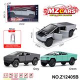 OBL10491151 - 卡通益智仿真回力合金车模型1:24 新能源赛博皮卡