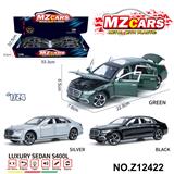 OBL10491168 - 卡通益智仿真回力合金车模型1:24 豪华轿车 S400L