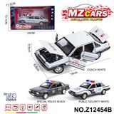 OBL10491209 - 卡通益智仿真回力合金车模型1:24 桑塔纳（教练、特警、公安系列）
