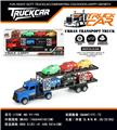 OBL10491392 - 惯性美式拖头卡车载六辆城市车