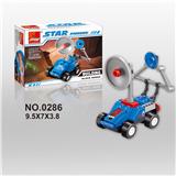 OBL214774 - 太空积木车 34PCS