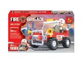 OBL266966 - MINI消防巡逻车 58PCS