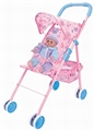 OBL313078 - 14 doll and baby sunshade trolley