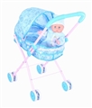 OBL313094 - 14 doll and universal wheel baby stroller (iron)