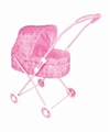 OBL313095 - Baby sunshade trolley (iron) eva wheel