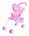OBL313123 - 14 doll and baby sunshade trolley