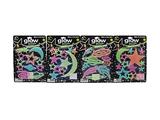 OBL558352 - Four luminous color stars and moons