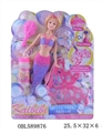 OBL589876 - Cabbie blowing bubbles princess mermaid