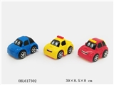 OBL617302 - Three arrows cartoon car 