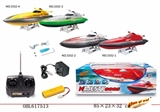 OBL617513 - Katherine wei remote control boat (charger battery, out of water features)