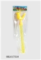 OBL617518 - 28 cm long water birds whistling bubbles stick 