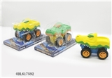 OBL617592 - Inertial cartoon crocodile 