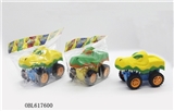 OBL617600 - Inertial cartoon crocodile 