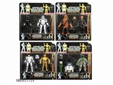 OBL617715 - 6 "Star Wars action figures 2 only there were lights (chest) 