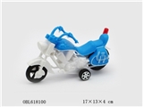 OBL618100 - Back to the police car motorcycle 
