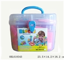 OBL618343 - Educational building blocks 78 pieces (portable) in
