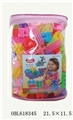 OBL618345 - Puzzle blocks 136 pieces (laptop bag)