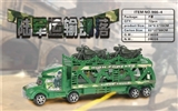 OBL618568 - 惯性双层拖头车载2只塔克+2只三轮摩托