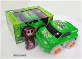 OBL618668 - Q version of the two-way BEN10 remote control car