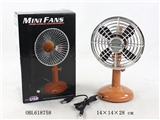 OBL618758 - Rose wood fan