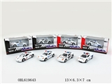 OBL619643 - 1:50合金回力警车