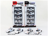 OBL619646 - 1:50合金滑行警车