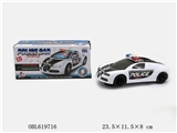 OBL619716 - 电动万向3D灯光音乐布加迪警车