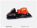 OBL619738 - 实色回力拖头加工程车2