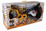 OBL619744 - The steering wheel remote control stunt flash music truck (excavator, 5 channels, with 7 lights, tak