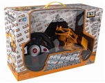 OBL619746 - Dial the slice of the steering wheel remote control music truck (forklift, 5 channels, with automati