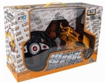OBL619749 - Dial the slice of the steering wheel remote control music truck (wooden, 5 channels, with automatic 