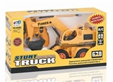 OBL619753 - Remote control stunt truck (excavator, 5 pass band 7 lights, rechargeable battery 2 section 5 with s